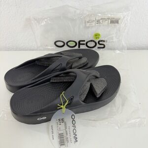 OOFOS OORIGINAL RECOVERY SANDAL - SIZE: MEN 9 WOMEN 11 (EU M42) - BLACK